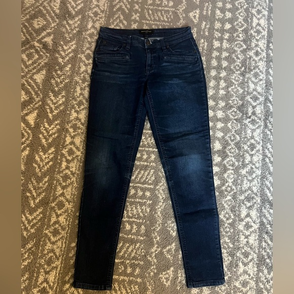 Women's banana republic Dark Blue Jeans size 4R/27 (P228) - Picture 1 of 7